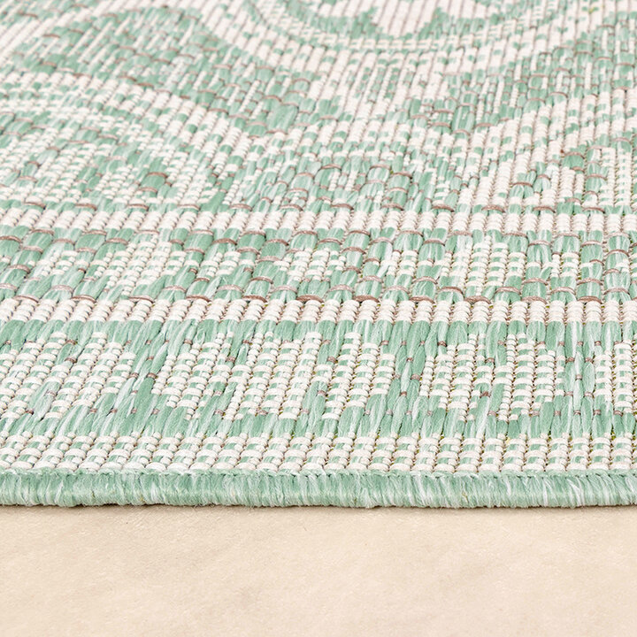 Utomhusmatta - Summer Oriental Mintgrön