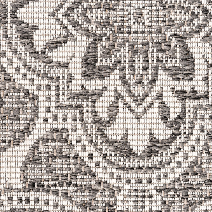 Fyrkantig Utomhusmatta - Summer Oriental Grå