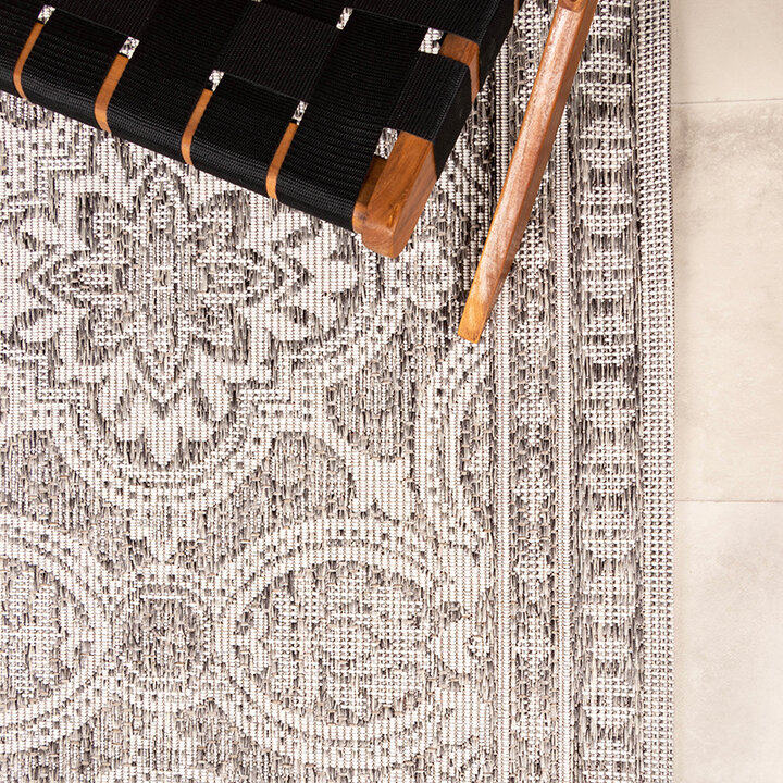 Utomhusmatta - Summer Oriental Ljusgrå