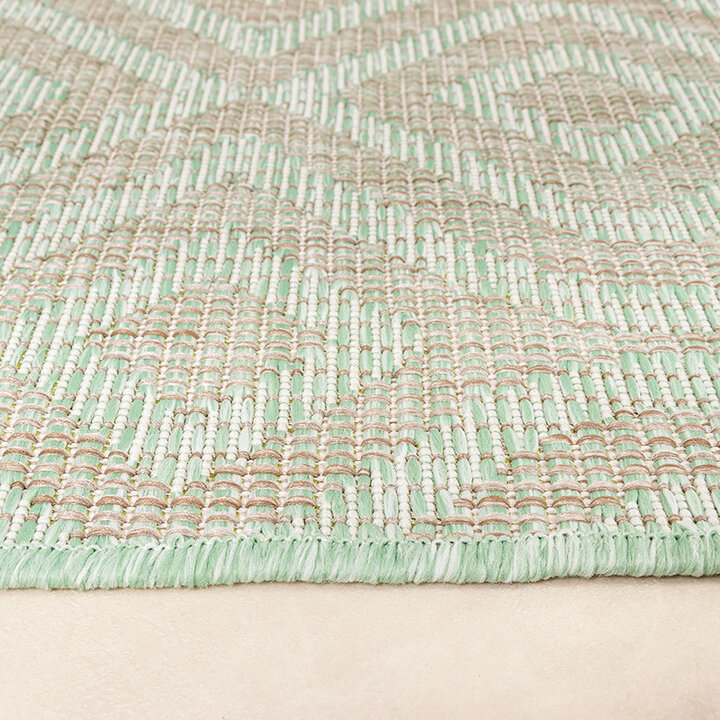 Utomhusmatta - Summer Retro Mintgrön