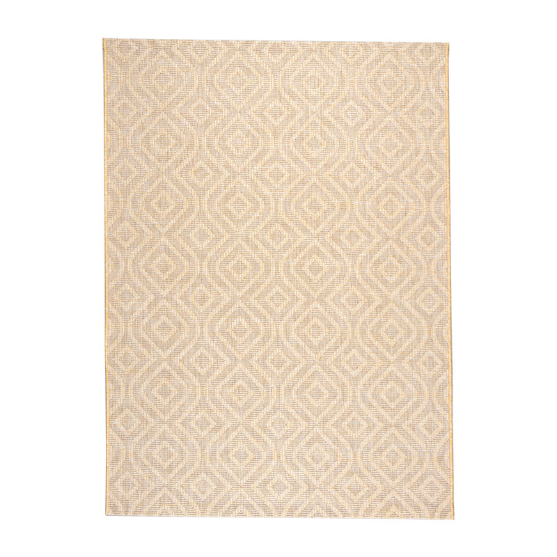 Utomhusmatta - Summer Retro Gul - sfeer