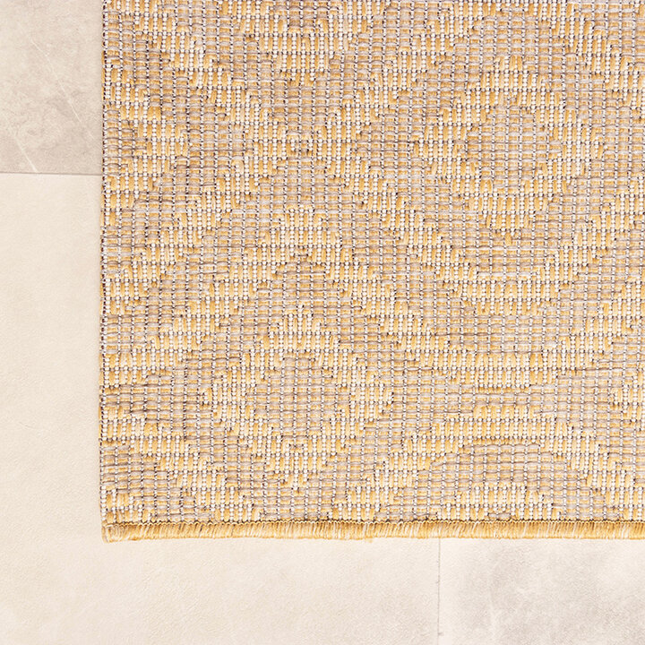 Utomhusmatta - Summer Retro Gul