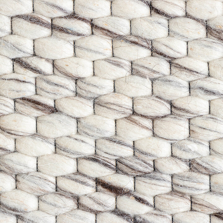 Ullmatta - Melerad Gräddvit/Melerad