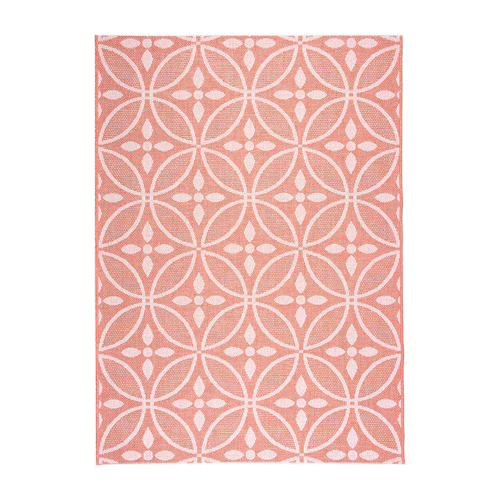 Utomhusmatta - Summer Pattern Rosa
