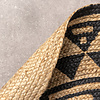 Rund Jute Matta - Henna Maya Natur - thumbnail 4
