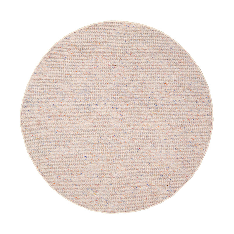 Rund Ullmatta - Feline Pastell - sfeer