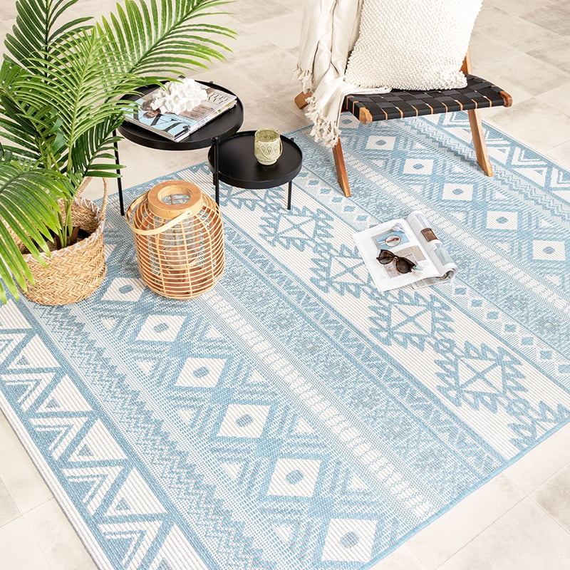 Utomhusmatta - Summer Beyond Ljusblå