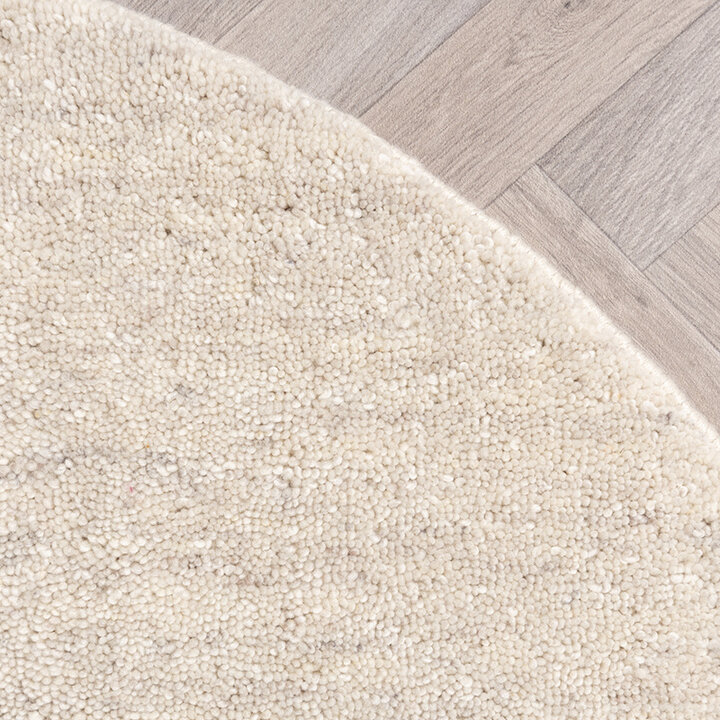 Rund Berbermatta - Aicha Beige