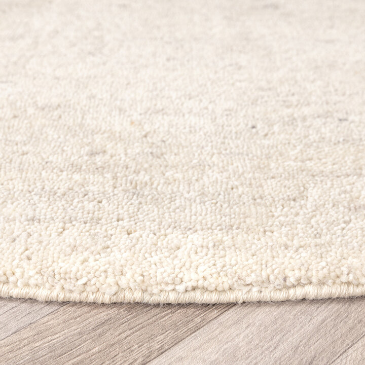 Rund Berbermatta - Aicha Beige