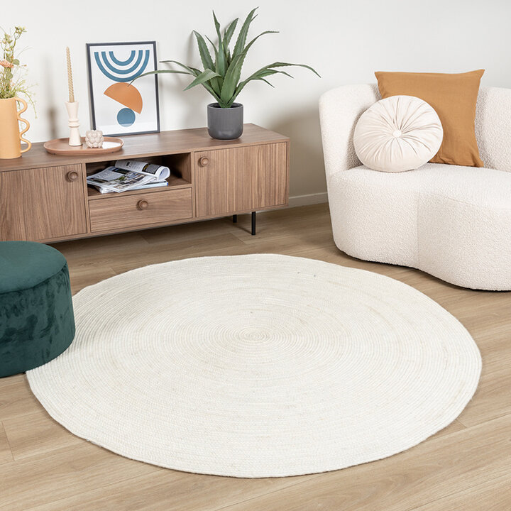 Rund Ullmatta - Wise Vit