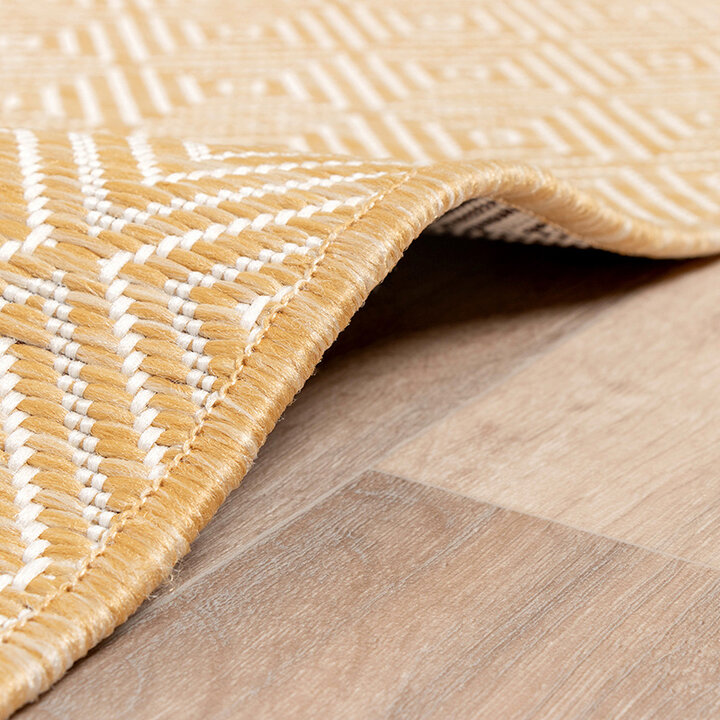 Utomhusmatta - Sommarkakel Gul