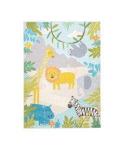 Barnmatta - Jungle Lion Flerfärgad