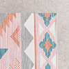 Bohemisk Utomhusmatta - Vedra Aztec Rosa - thumbnail 4