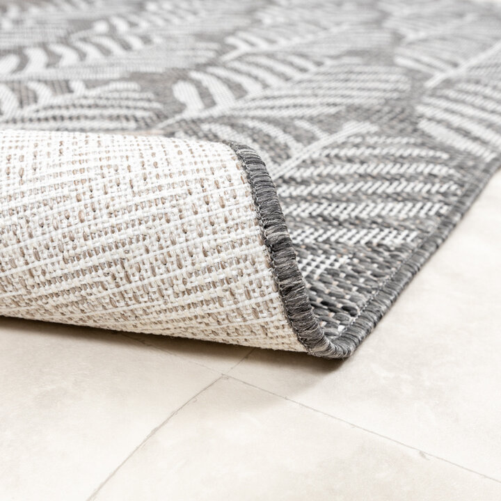 Utomhusmatta - Summer Leaves Grå