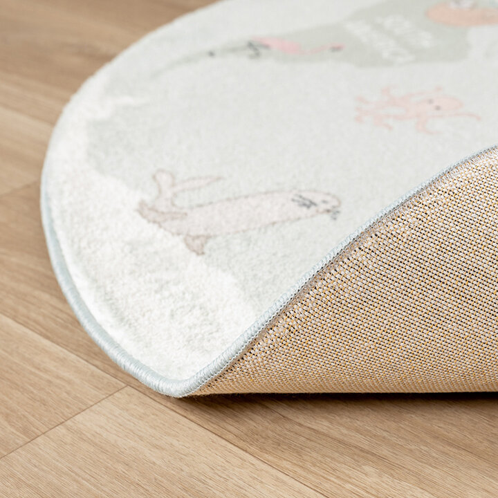 Rund Barnmatta - Globe Mintgrön