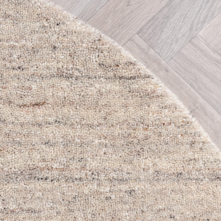 Rund Berbermatta - Aicha Taupe