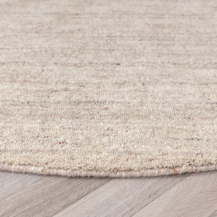 Rund Berbermatta - Aicha Taupe