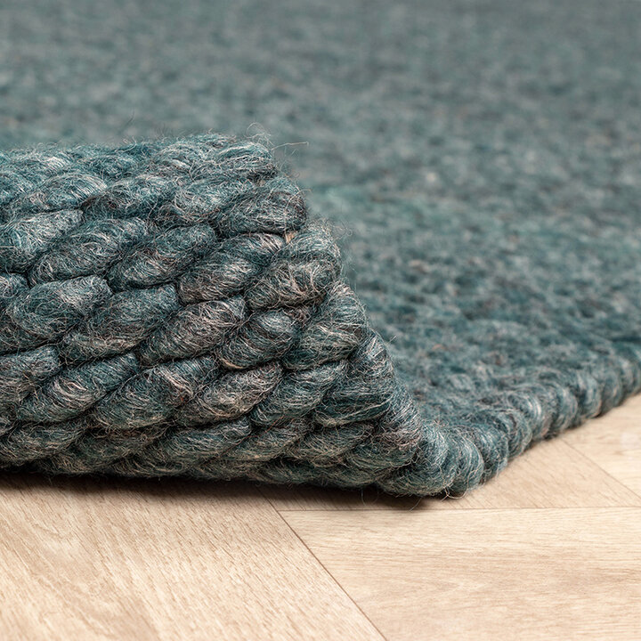 Ullmatta - Brilliant Beige/Grön