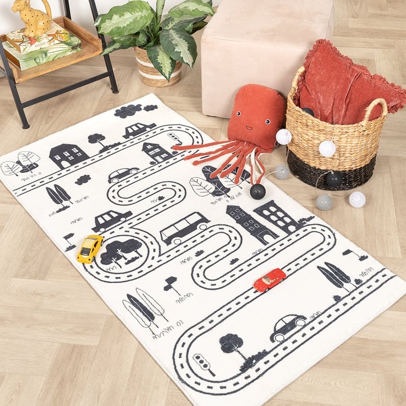 Bilmatta För Barn - Dex Lane Svart