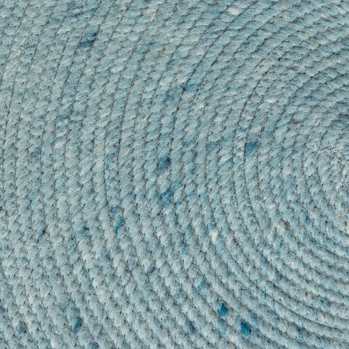 Rund Ullmatta - Wise Blå