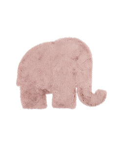 Barnmatta - Huggy Elephant Rosa