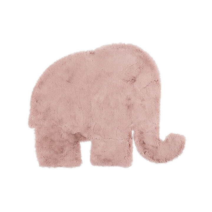 Barnmatta - Huggy Elephant Rosa