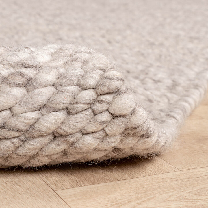 Ullmatta - Brilliant Ljusgrå