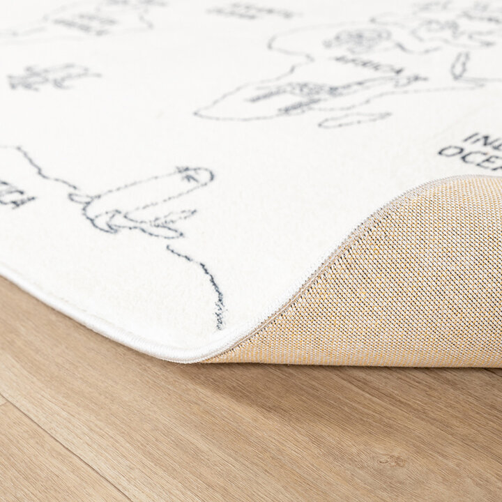 Barnmatta - Globe Gräddvit