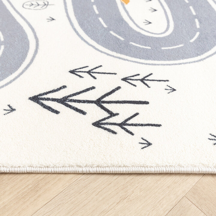 Bilmatta För Barn - Dex Road Blå