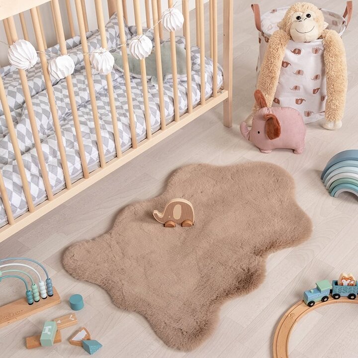 Barnmatta - Huggy Sheep Taupe