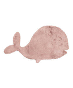 Barnmatta - Huggy Whale Rosa