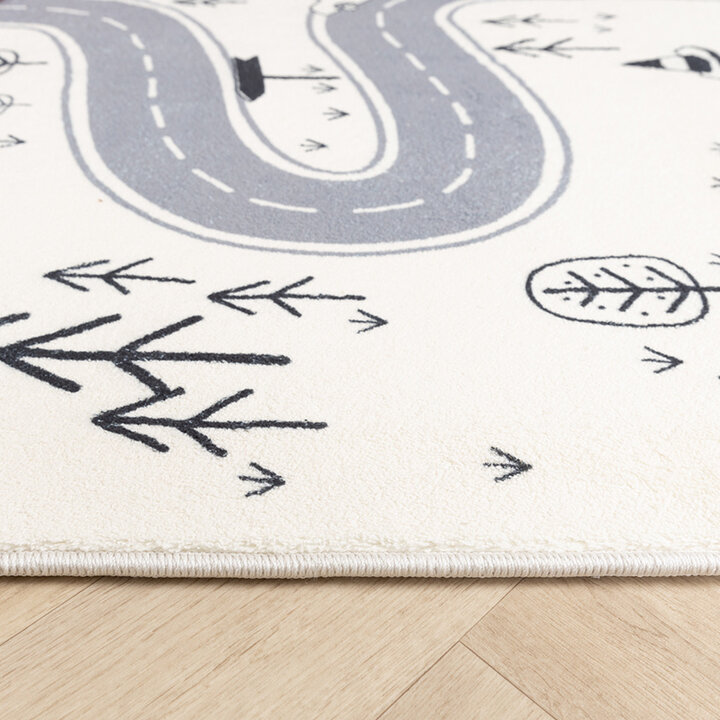 Bilmatta För Barn - Dex Road Svart