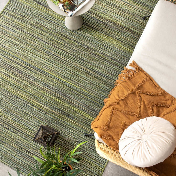 Utomhusmatta - Torres Grön/Melerad