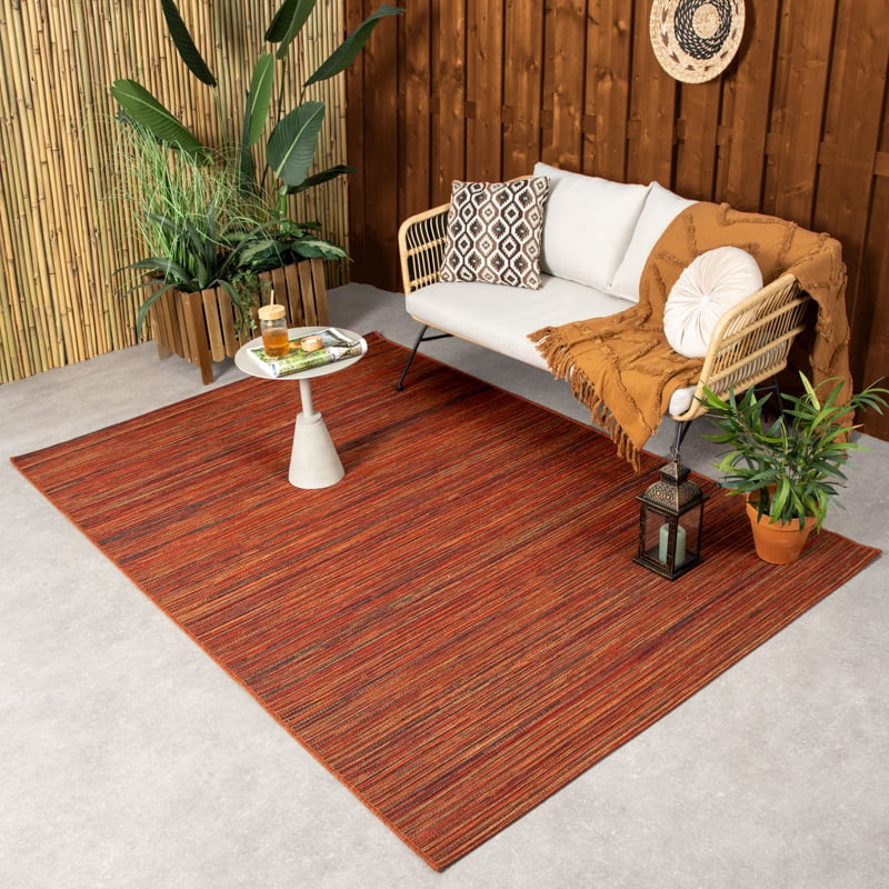 Utomhusmatta - Torres Röd/Melerad