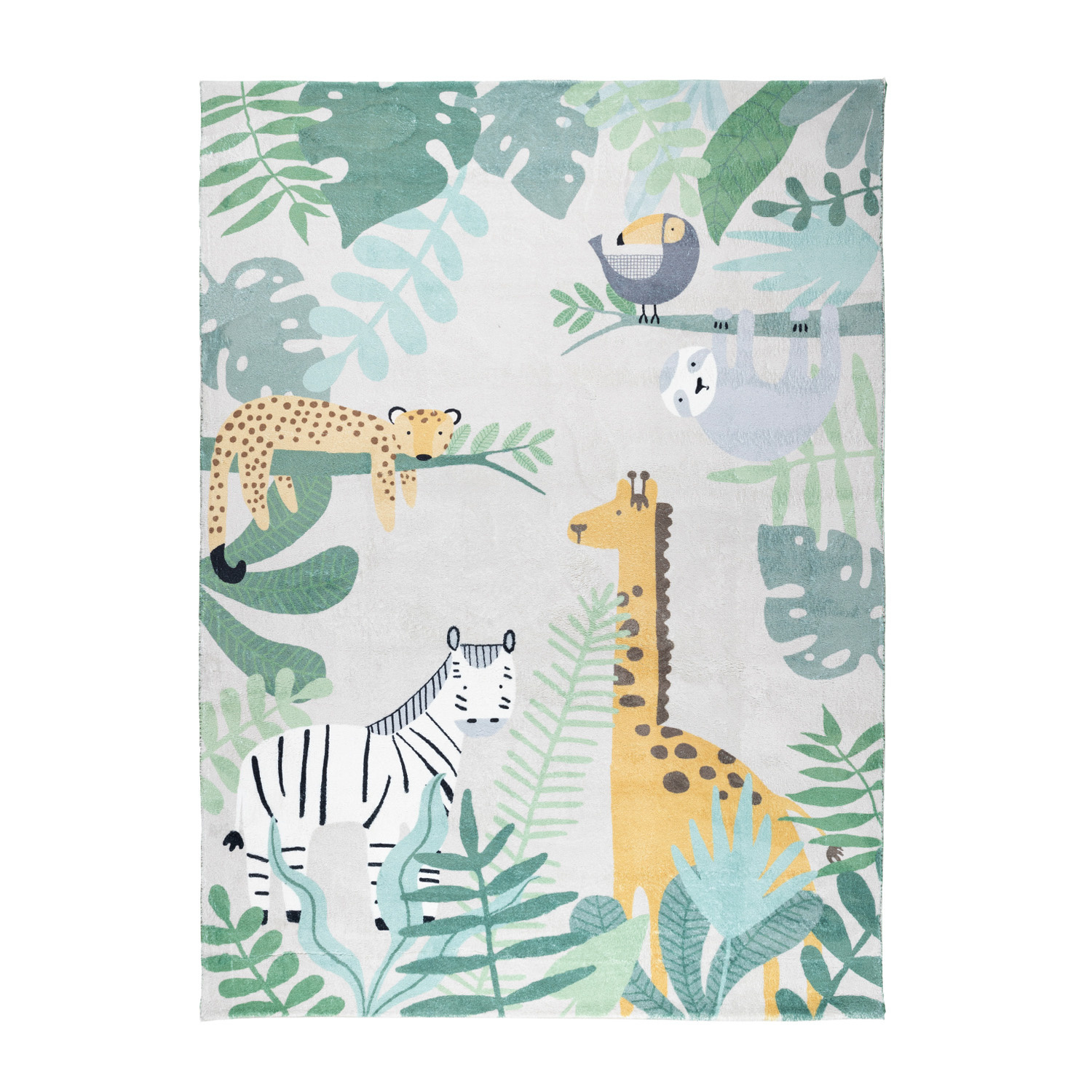 Barnmatta - Jungle Giraffe Beige - sfeer
