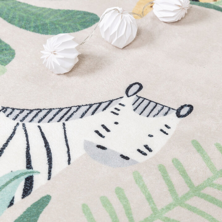 Barnmatta - Jungle Giraffe Beige