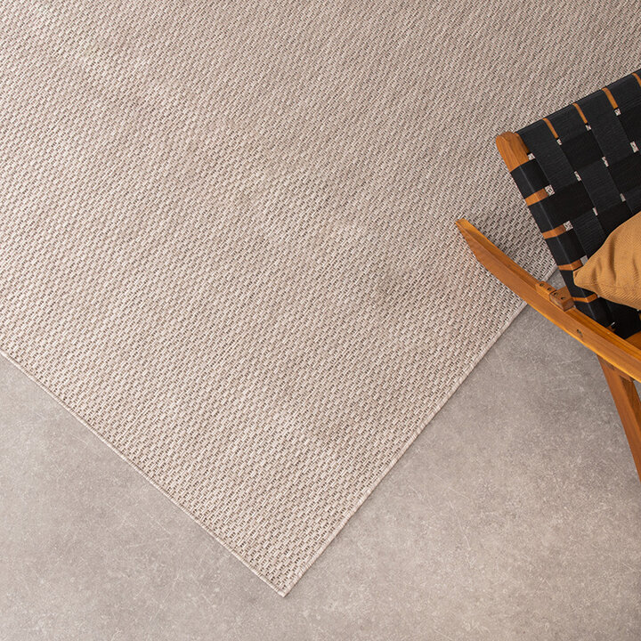 Utomhusmatta - Costa Gräddvit