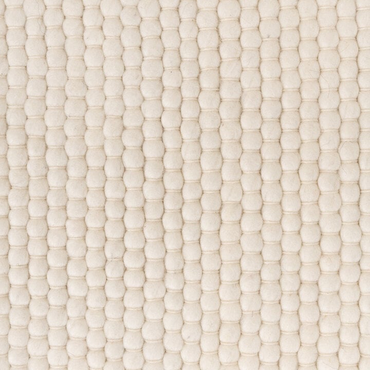 Organisk Matta I Formad Ull - Feline Vit