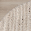 Oval Ullmatta - Feline Vit/Melerad - thumbnail 4
