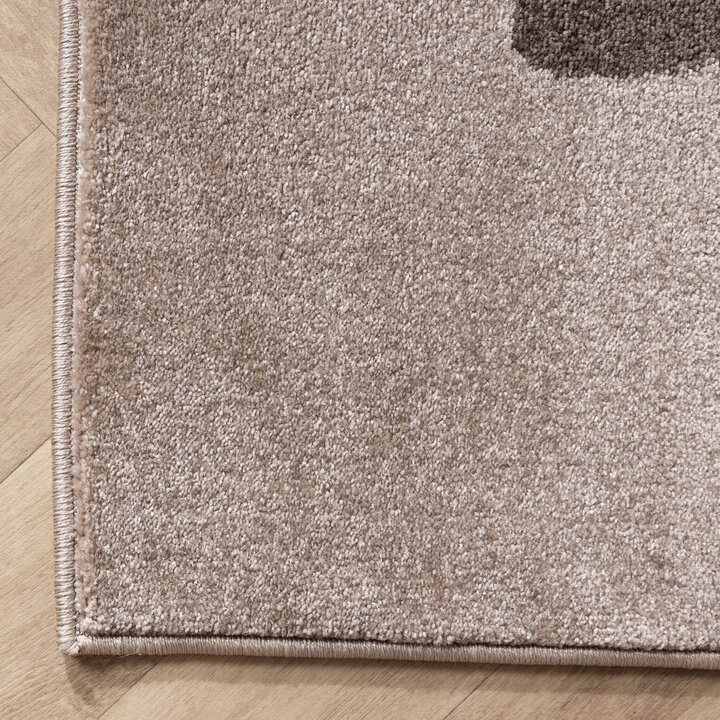 Barnrumsmatta - Bowie Auto Taupe