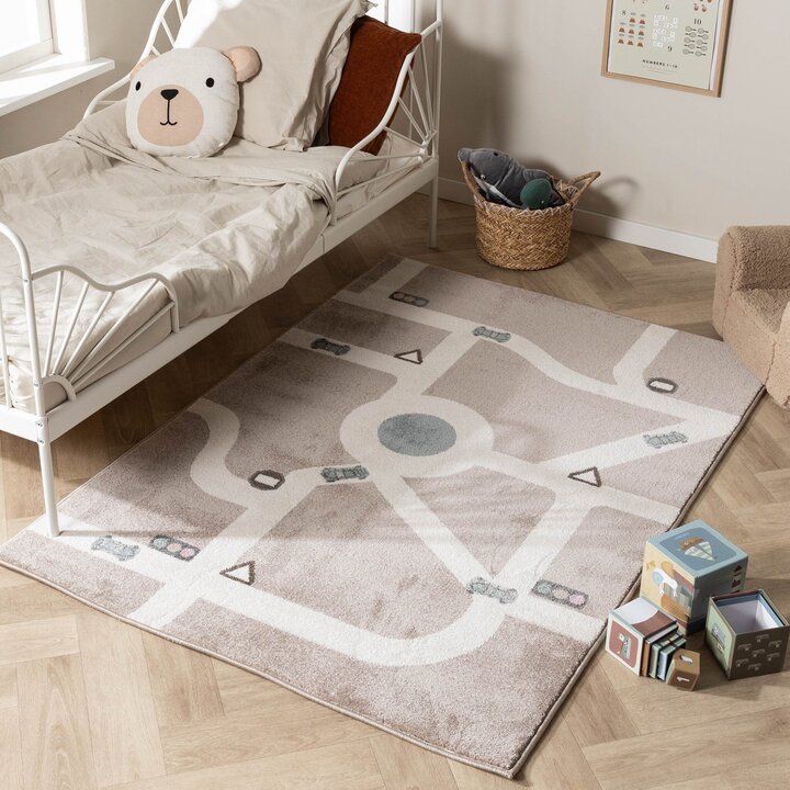 Barnrumsmatta - Bowie Road Taupe