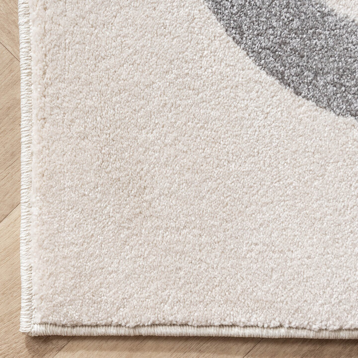 Barnrumsmatta - Bowie Road Gräddvit