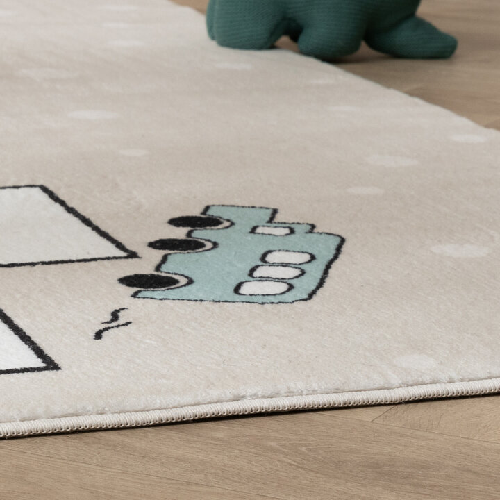 Lekmatta Till Barn - Ruby Auto Beige