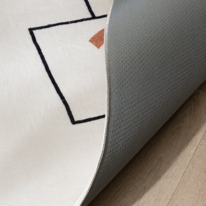 Lekmatta Till Barn - Ruby Dino Gräddvit