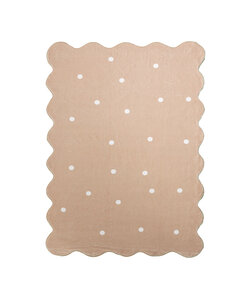 Barnrumsmatta - Cloudy Dots Beige