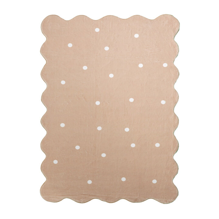 Barnrumsmatta - Cloudy Dots Beige
