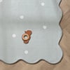 Barnrumsmatta - Cloudy Dots Mintgrön - thumbnail 4