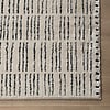 Skandinavisk Matta - Yune Lines Gräddvit/Svart - thumbnail 4