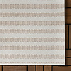 Utomhusmatta - Capri Lines Beige/Gräddvit - thumbnail 4