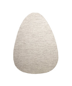 Organisk Formad Matta - Bliss Beige/Melerad
